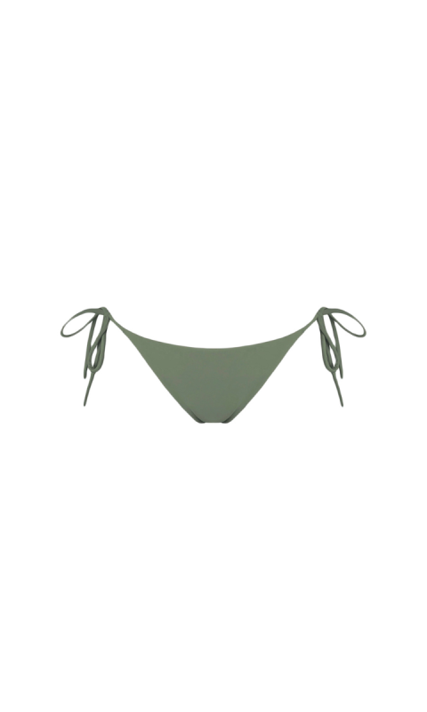 Kostium kąpielowy Acaia - zielony wiązany dół