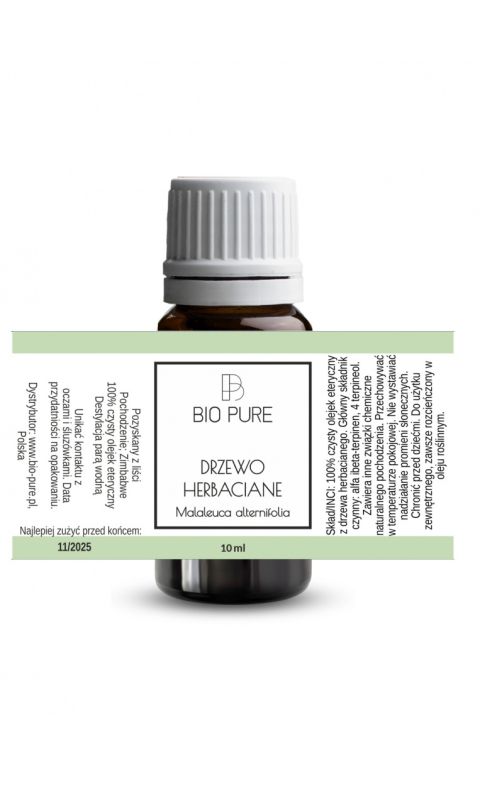 BIO PURE - Drzewo herbaciane - Olejek eteryczny | 10 ml