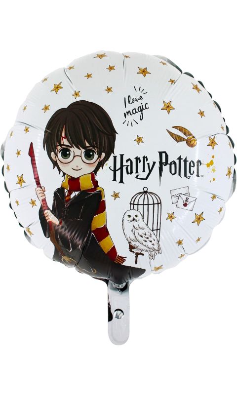 Balon foliowy Harry Potter okrągły, 45 cm