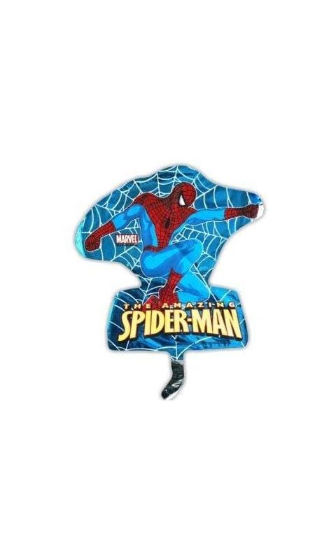 Balon foliowy Spiderman niebieski, 35 cm