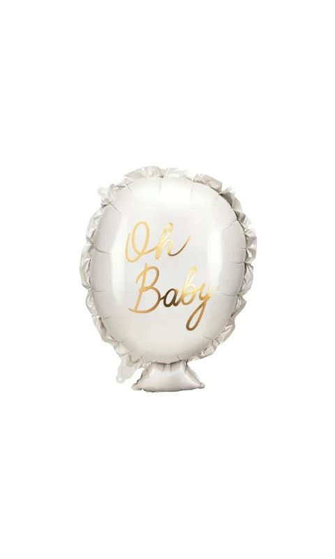 Balon foliowy balonik Oh Baby, 53 x 69 cm