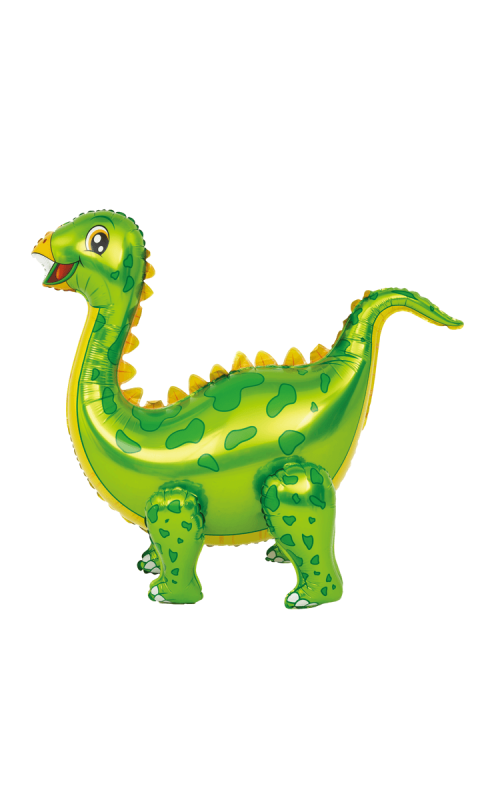 Balon foliowy dinozaur stegozaur zielony 3D 58 x 92cm