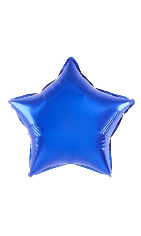 Balon foliowy gwiazda granatowa, 45 cm