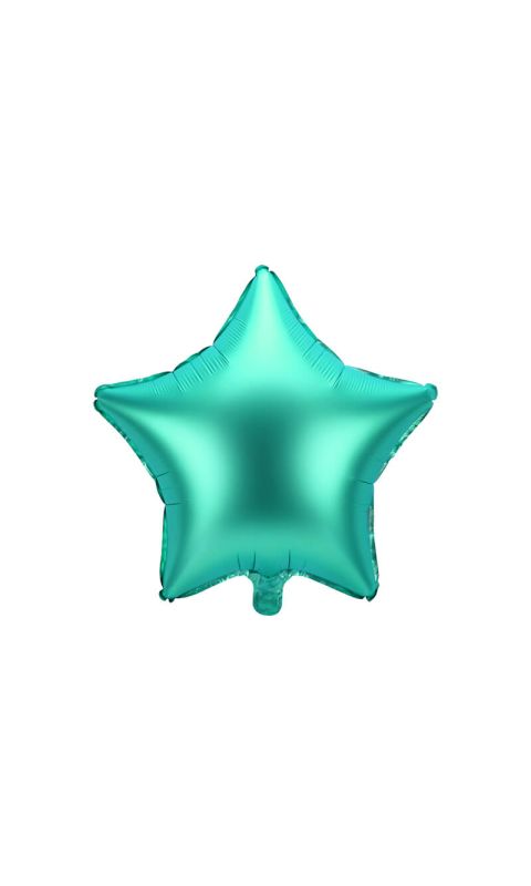 Balon foliowy gwiazda zielona, 48 cm