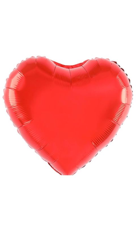 Balon foliowy serce czerwone, 45 cm