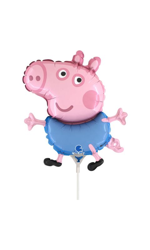 Balon foliowy świnka George, 35 cm