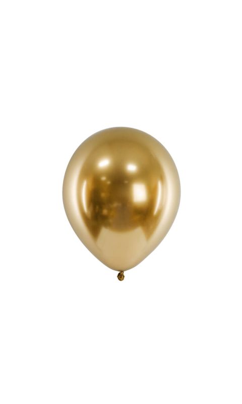 Balon glossy złoty, 30 cm