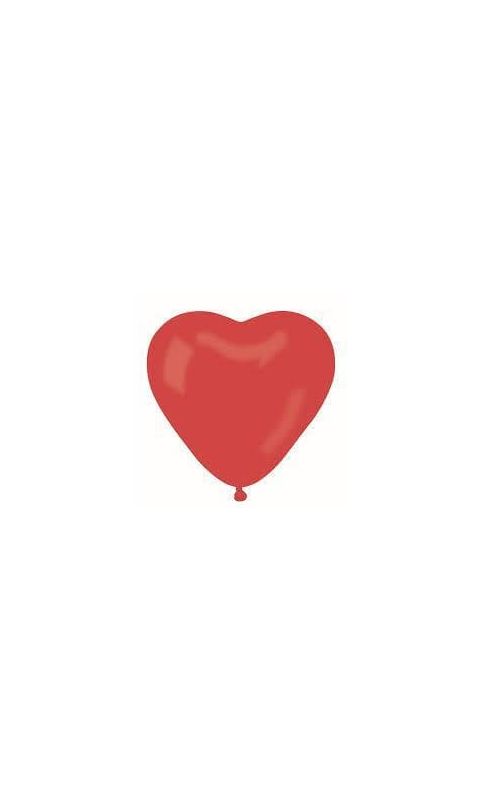 Balon lateksowy serce czerwone duże, 43 cm 1 szt.