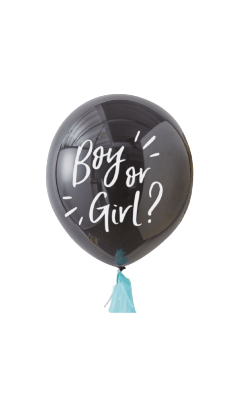 Balon na Baby Shower Boy or Girl chłopczyk, 90 cm