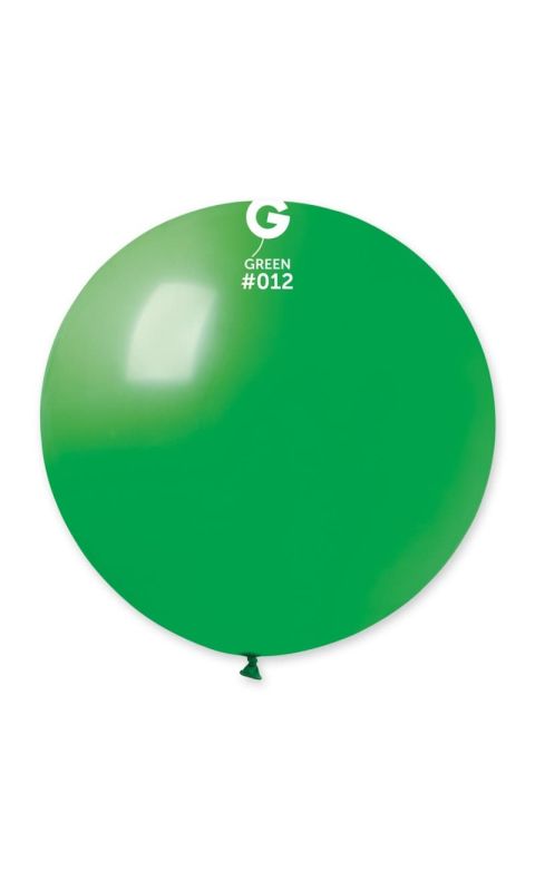 Balon pastelowy kula gigant zielony, 80 cm