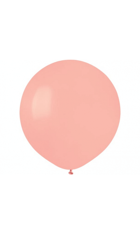 Balon pastelowy pudrowy różowy, 48 cm