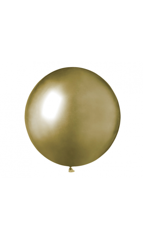 Balon złoty shiny, 48 cm