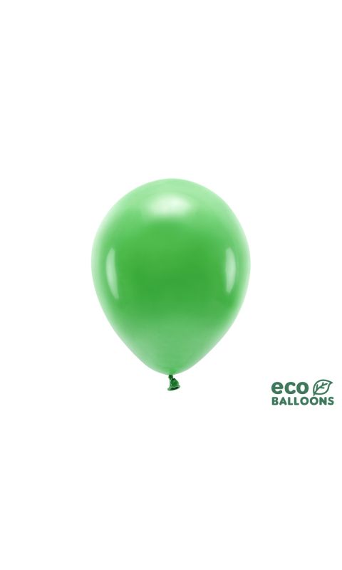 Balony Eco 26cm pastelowe- zielona trawa- -1 op. - 10 szt.-.-1.jpg