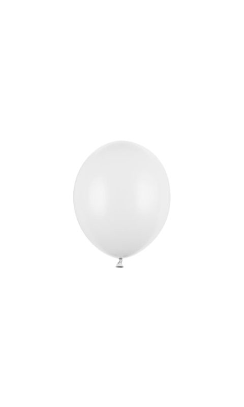 Balony pastelowe białe strong, 23 cm 3 szt.