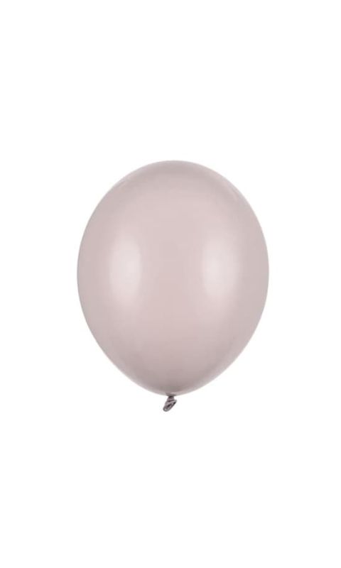 Balony pastelowe ciepły szary strong, 27 cm 3 szt.