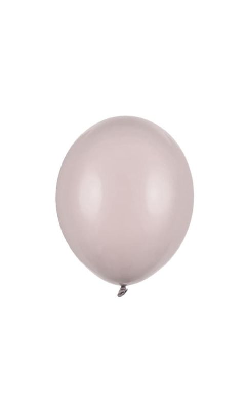 Balony pastelowe ciepły szary strong, 30 cm 3 szt.