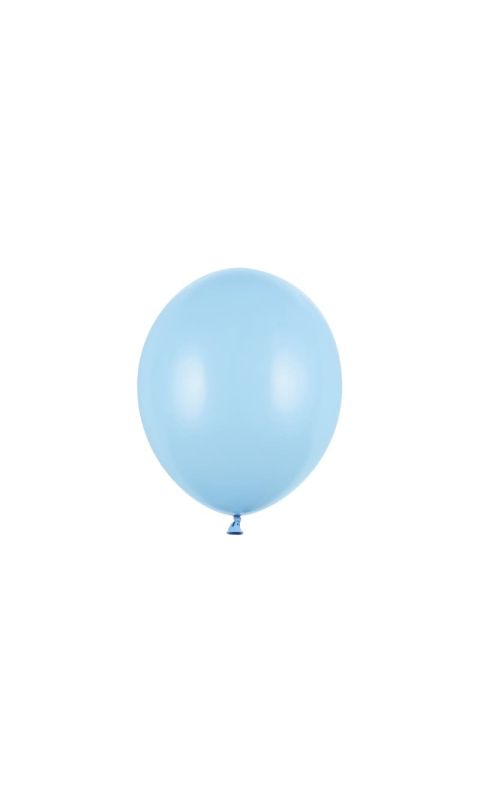 Balony pastelowe niebieski dziecięcy strong, 27 cm 3 szt.