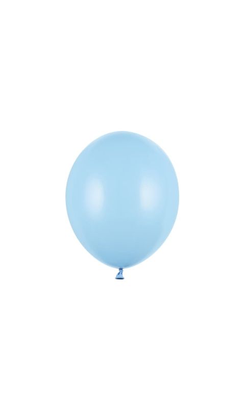 Balony pastelowe niebieski dziecięcy strong, 30 cm 3 szt.