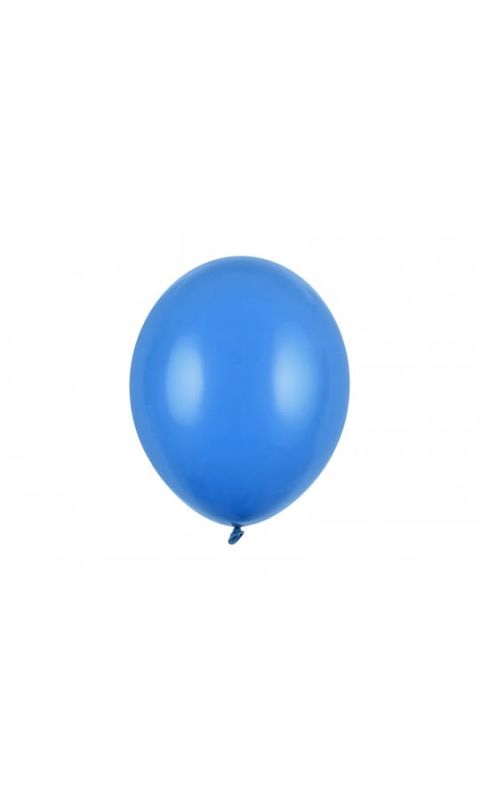 Balony pastelowe niebieskie chabrowe strong, 30 cm 10 szt.