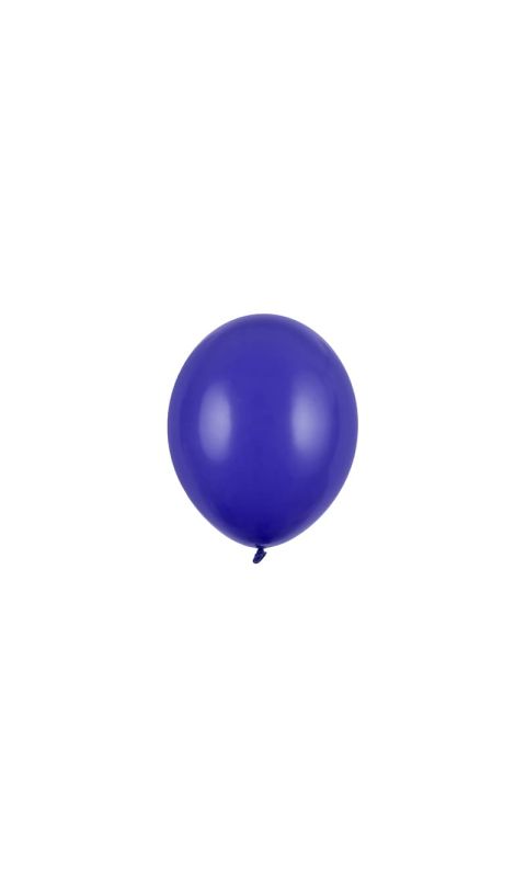 Balony pastelowe niebieskie granatowe strong, 12 cm 3 szt.
