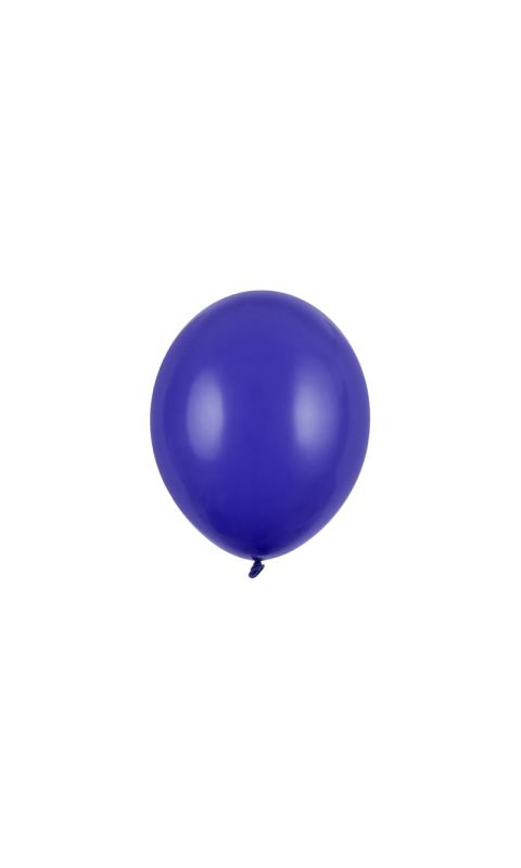 Balony pastelowe niebieskie granatowe strong, 27 cm 3 szt.