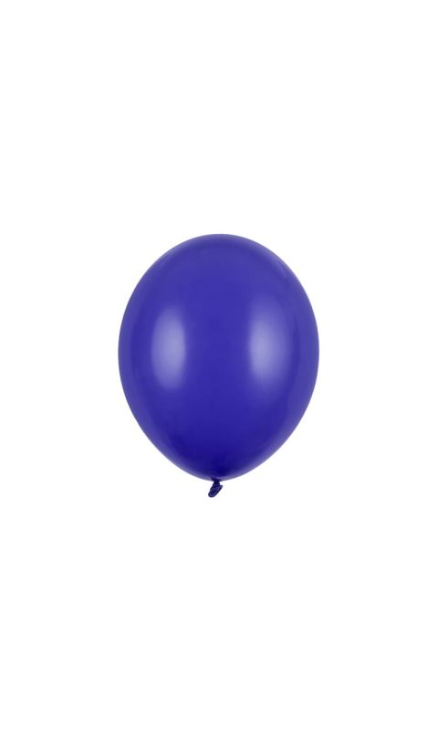 Balony pastelowe niebieskie granatowe strong, 30 cm 3 szt.