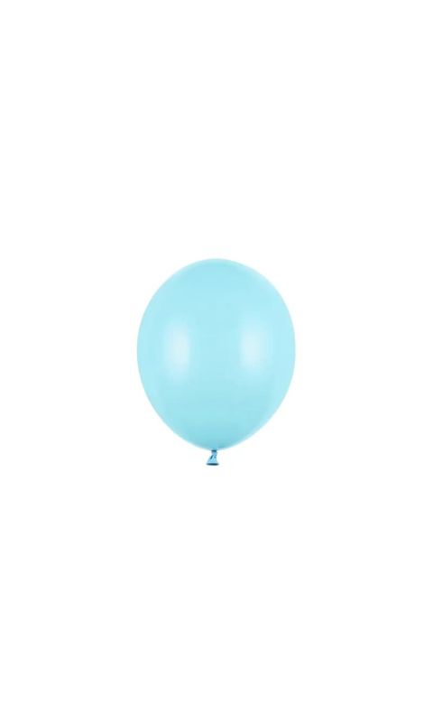 Balony pastelowe niebieskie jasne strong, 12 cm 3 szt.