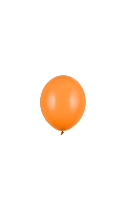 Balony pastelowe pomarańczowe strong, 12 cm 3 szt.