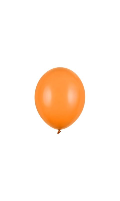 Balony pastelowe pomarańczowe strong, 27 cm 3 szt.