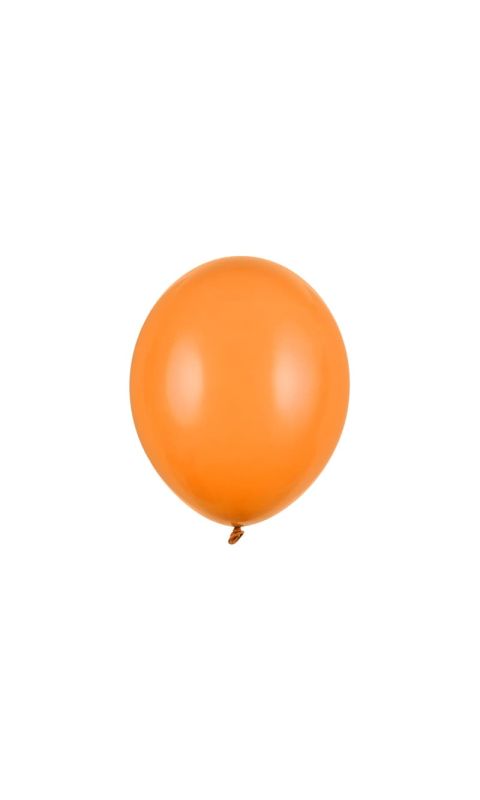 Balony pastelowe pomarańczowe strong, 30 cm 3 szt.