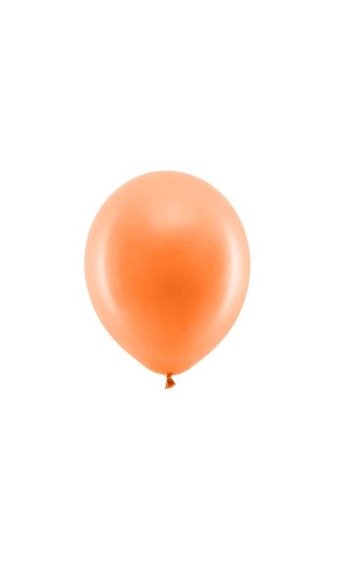 Balony pastelowe pomarańczowy rainbow, 23 cm 3 szt.