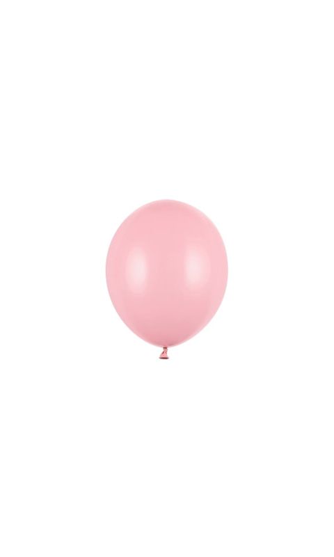 Balony pastelowe różowy dziecięcy strong, 12 cm 3 szt.