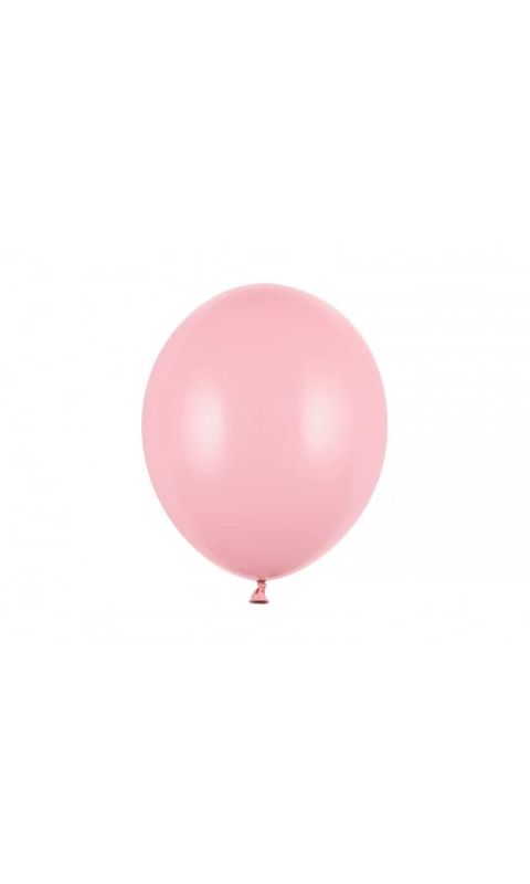 Balony pastelowe różowy dziecięcy strong, 30 cm 10 szt.