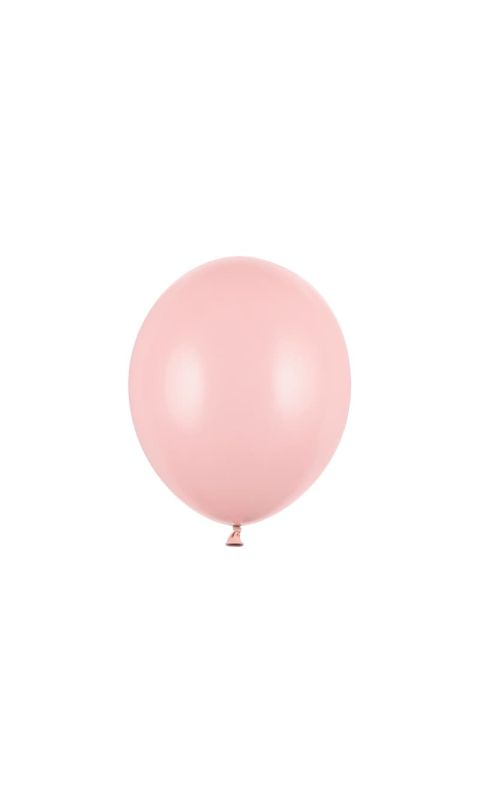 Balony pastelowe różowy jasny strong, 30 cm 10 szt.