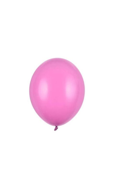 Balony pastelowe różowy mocny fuksja strong, 12 cm 3 szt.