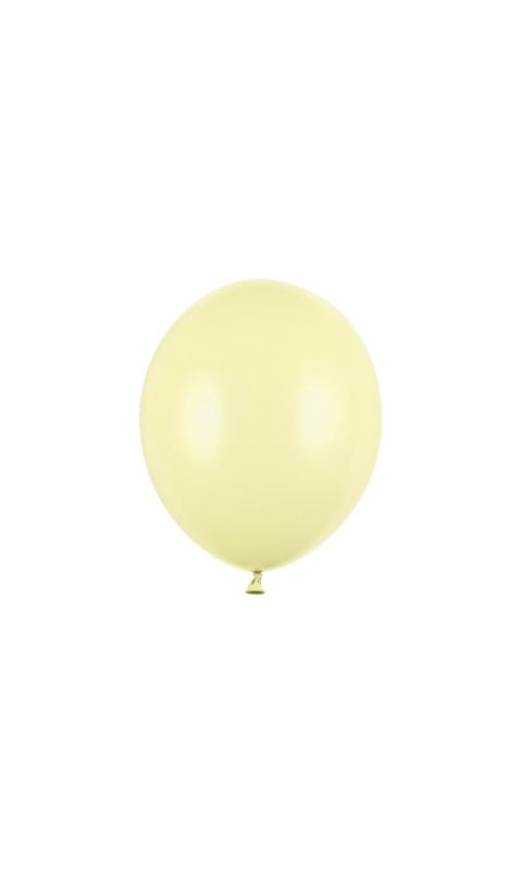 Balony pastelowe żółte jasne strong, 30 cm 10 szt.