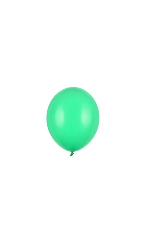 Balony pastelowe zielone strong, 12 cm 3 szt.