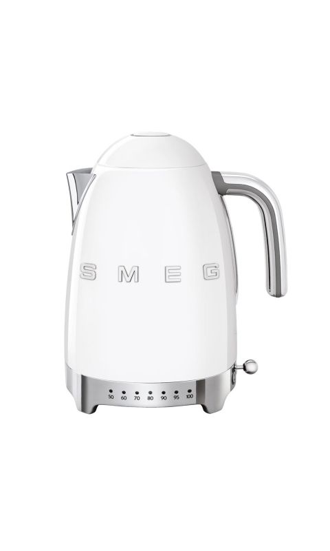 Czajnik elektryczny z regulacją temperatury 1,7 l (biały) 50's Style SMEG