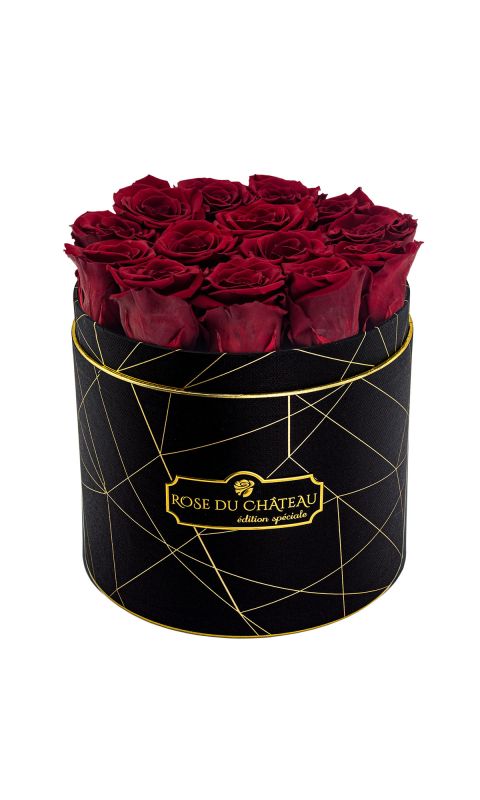 Czerwone Wieczne Róże w Czarnym Industrialnym Boxie-1.jpg