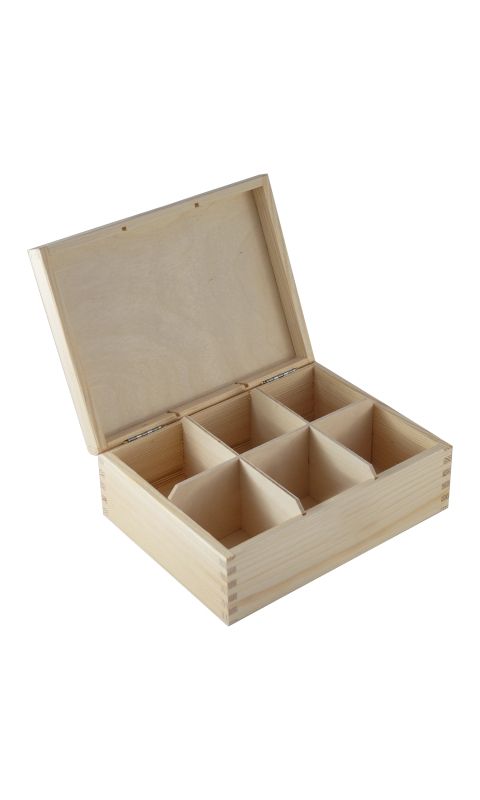 Drewniane pudełko, szkatułka, herbaciarka na herbatę, drobiazgi