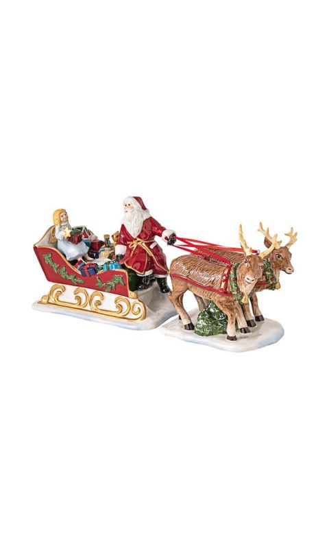 Figura/świecznik Sanie św. Mikołaja Christmas Toys Villeroy & Boch