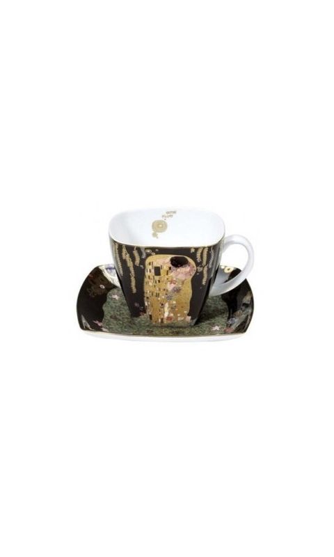 Filiżanka do espresso (6,5 cm) Pocałunek Gustav Klimt Artis Orbis Goebel