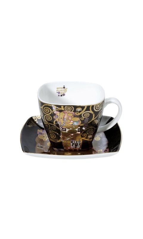 Filiżanka do kawy Spełnienie Gustav Klimt Artis Orbis Goebel