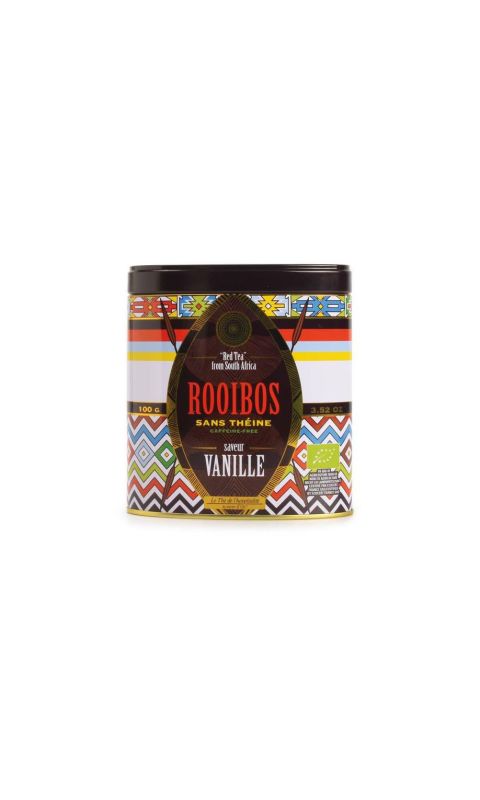 Herbata Rooibos w puszce 100 g Vanilla terre d'Oc