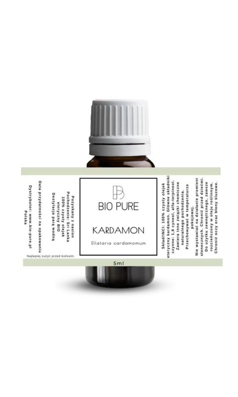 Kardamon - Olejek eteryczny BIO PURE | 5 ml