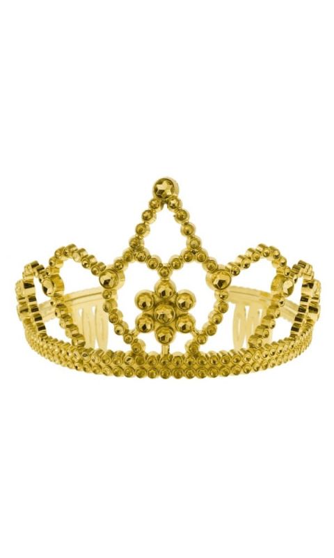 Korona diadem księżniczki złoty