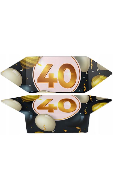 Krówki na 40 urodziny prezent dla gości 1 kg WZ1