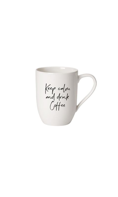 Kubek Keep calm and drink coffee Statement Villeroy & Boch