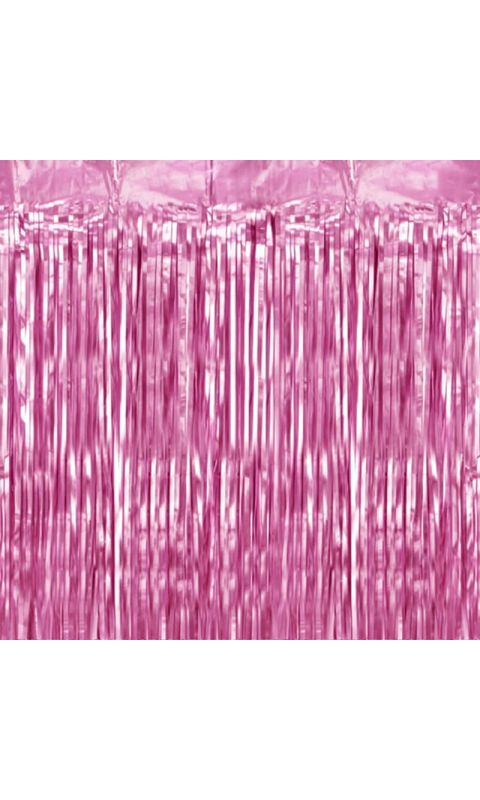 Kurtyna imprezowa różowa 100x250 cm