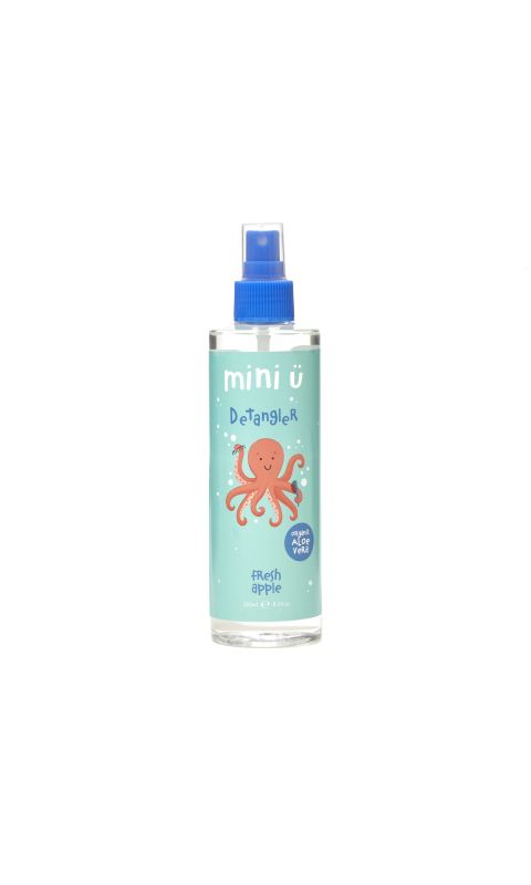 Naturalny spray do rozczesywania włosów dla dzieci z dodatkiem organicznego aloesu  - 250ml - Mini U